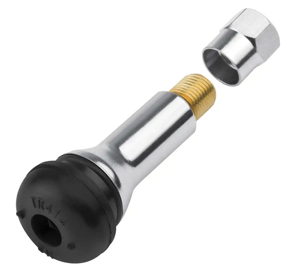Valve TR414 chrome REDATS for aluminium rims - 1 pc.