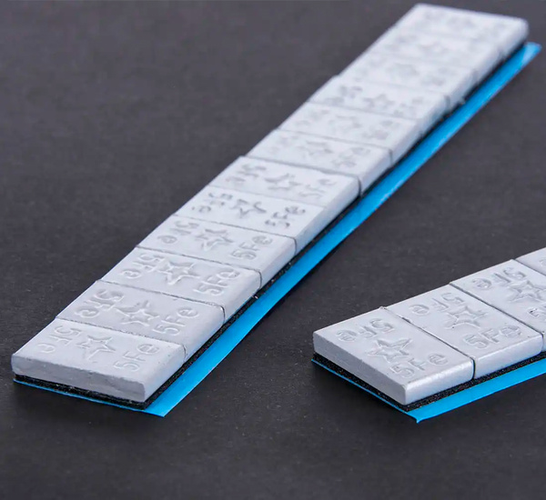 Adhesive FE weights FIVESTARS Edgy 5g coated