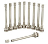 Valve for tubeless truck wheels chrome-plated TR 545 - 10 pieces
