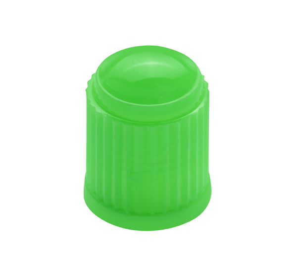 Valve caps - green - 100 pcs