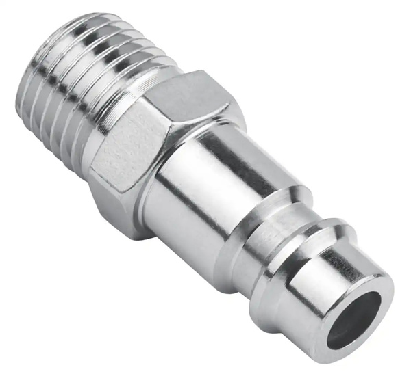 Quick coupler plug male thread - 1/4'