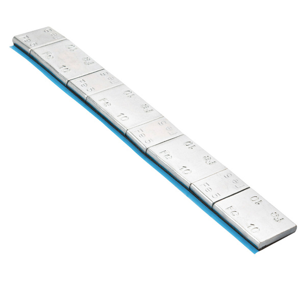 Adhesives weights NN 5/10 EDGY 100 strips from 5,0 kg to 5,1 kg