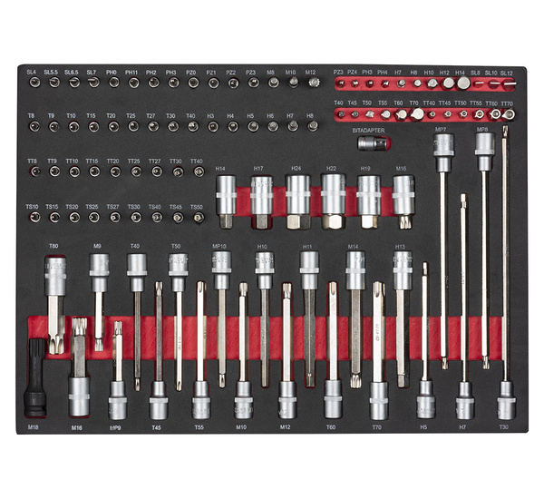 Tool chest 7+2 REDATS 258 pcs.