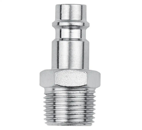 Quick coupler plug male thread - 3/8'