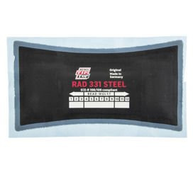Radial tyre repair insert TipTop Steel RAD-331 165x75 1pc