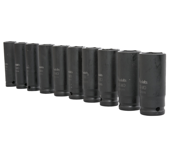 Impact wrench 1450Nm 1/2" REDATS P-120 + 10 long sockets made of chrome-molybdenum steel.