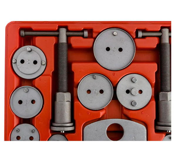 Brake caliper rewind tools - BOXO, 18 pcs