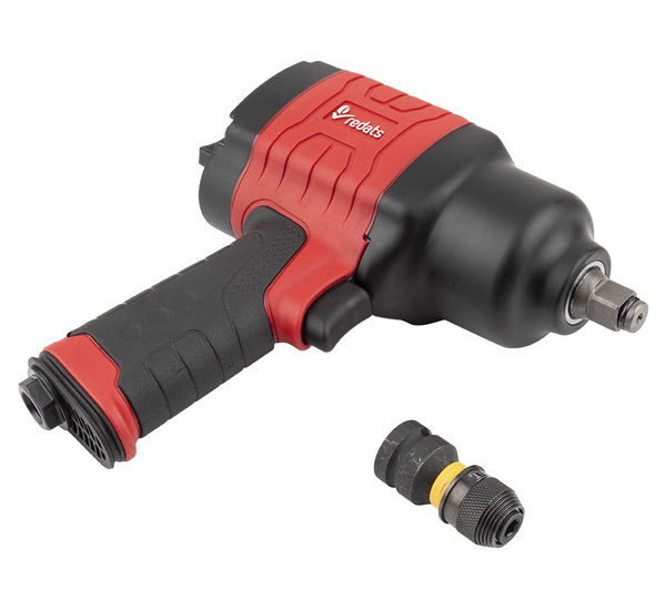 Impact wrench 1500Nm 1/2" REDATS P-160 + Adapter DeWalt 1/2" to 1/4"